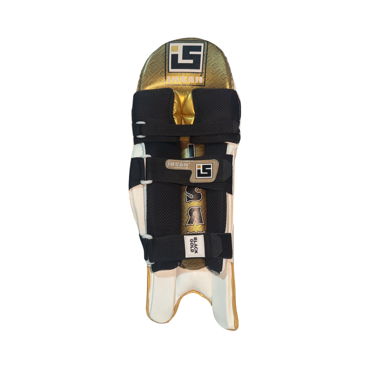 Ihsan Black Gold Batting Pads