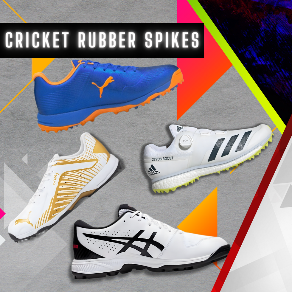 Cricket rubber spikes for enhanced traction on the field | Upgrade your cricket footwear with high-quality rubber spikes designed specifically for cricket. 